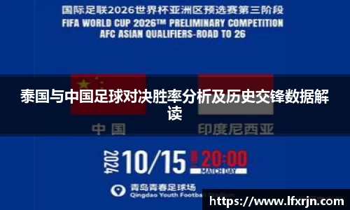 泰国与中国足球对决胜率分析及历史交锋数据解读
