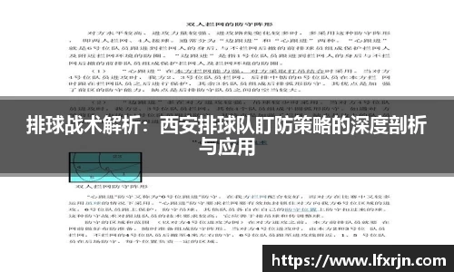 排球战术解析：西安排球队盯防策略的深度剖析与应用